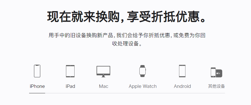 赤水苹果手机维修分享iPhone以旧换新的去处 