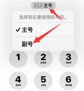 赤水苹果14维修店分享iPhone 14 Pro Max使用副卡打电话的方法 